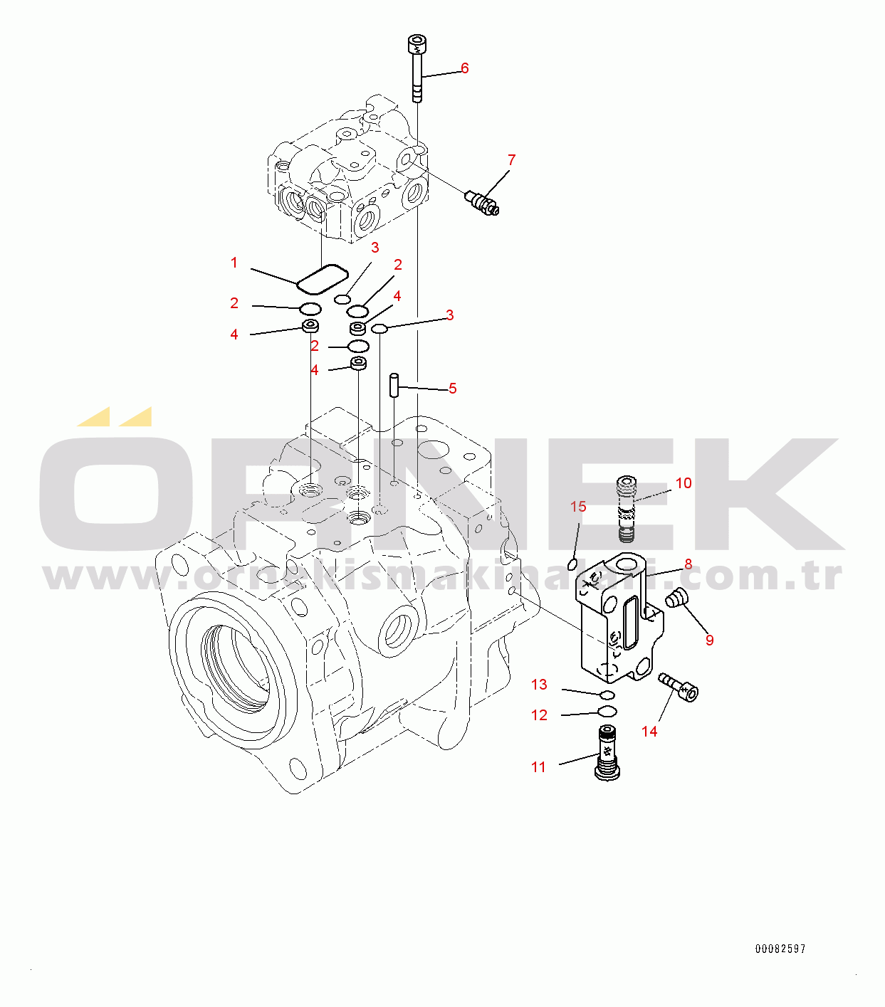 Komatsu WA430-6 S/N 65501-UP (ecot3) Hydraulic Pump, Loader Pump (4/4) (#65001-65570)