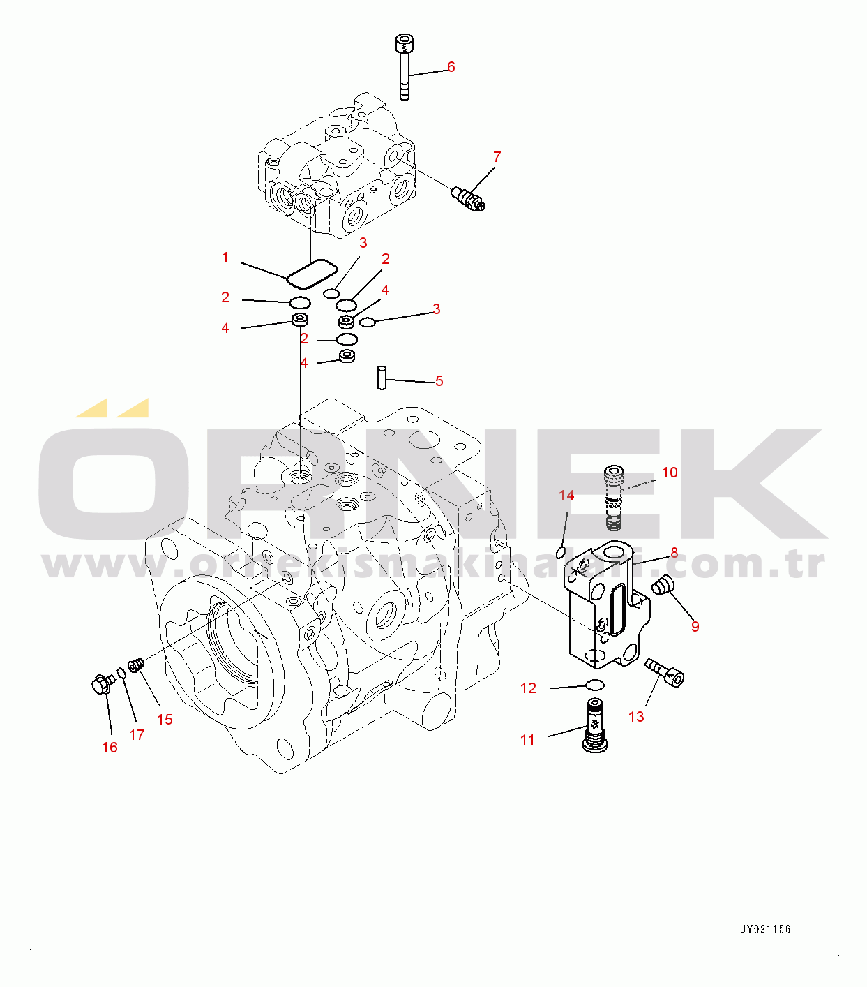 Komatsu WA430-6 S/N 65501-UP (ecot3) Hydraulic Pump, Loader Pump (4/4) (#65817-)