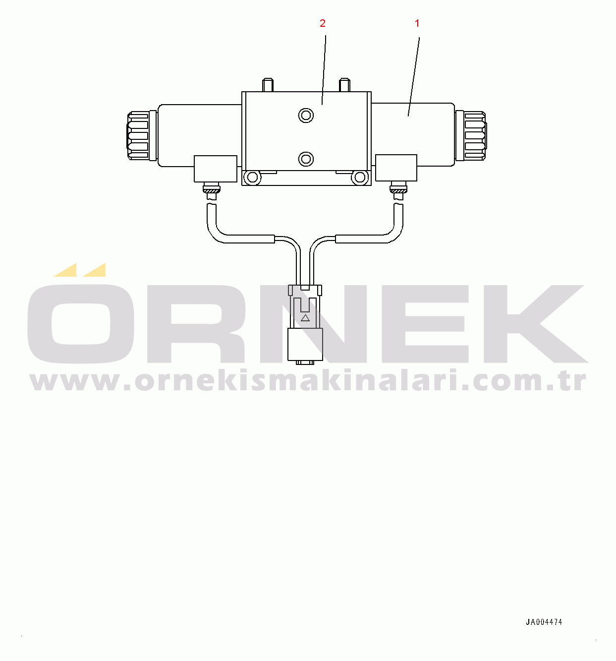 Komatsu WA320PZ-6 S/N 70452-UP Hydrostatic Transmission (HST) Pump and Motor, Inner Parts, Pump (14/17) (#70452-)