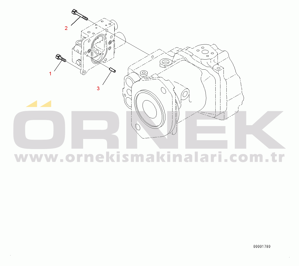 Komatsu D85PX-15E0 S/N 11609-UP (ecot3) Power Train Oil Cooler Piping, Inner Parts, Pump (6/6) (#11609-)