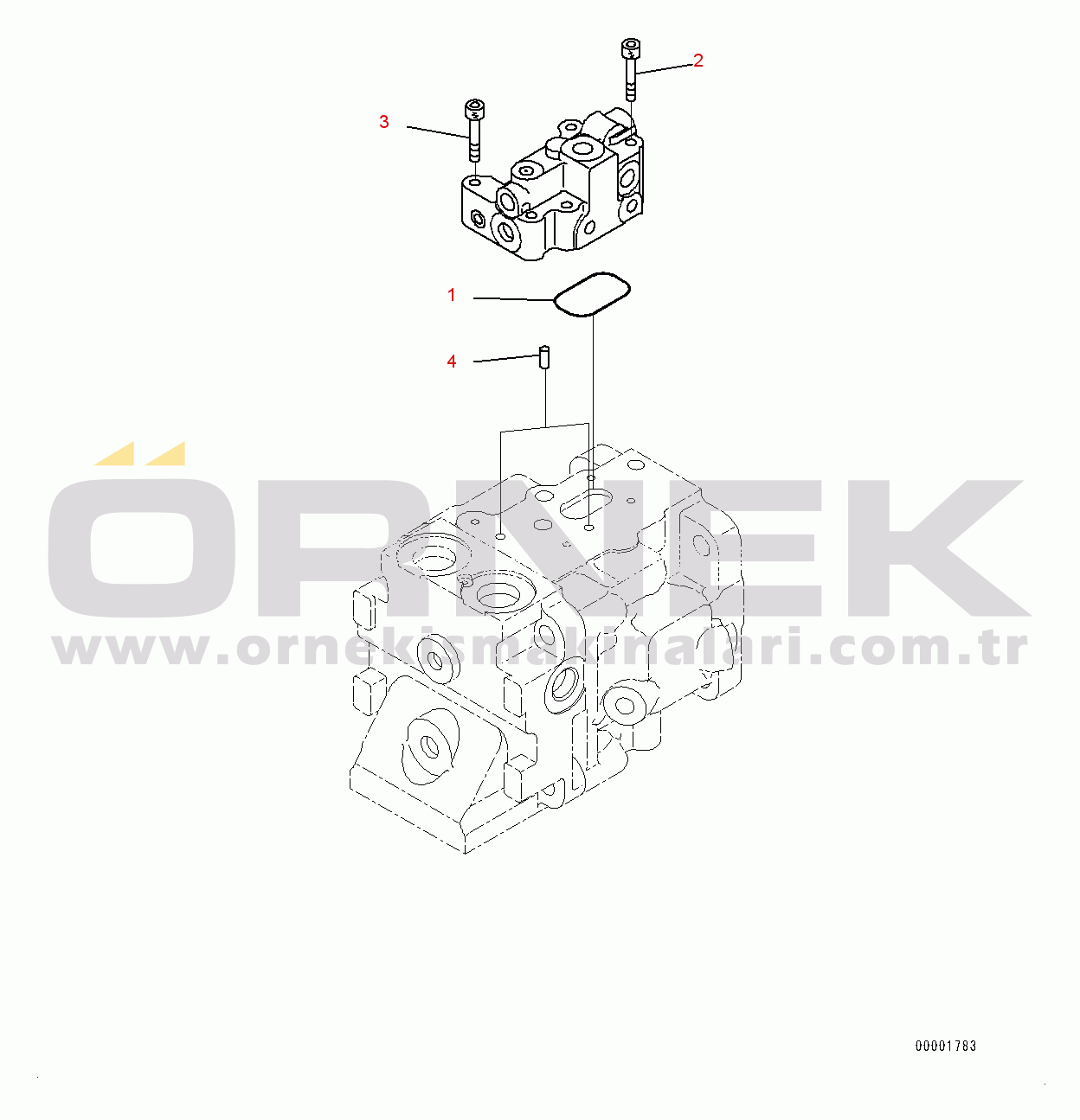 Komatsu D85PX-15E0 S/N 11609-UP (ecot3) Power Train Oil Cooler Piping, Fan Pump (4/5) (#11609-)