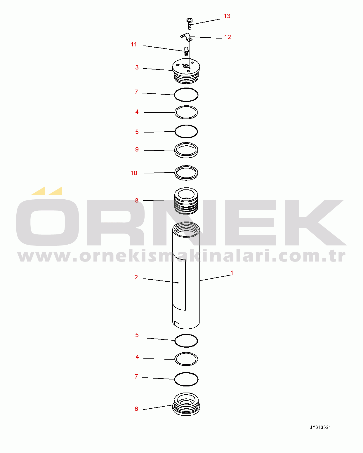 Komatsu WA150PZ-6 S/N 80001-UP Hydraulic Control Valve, Accumulator (#80001-)