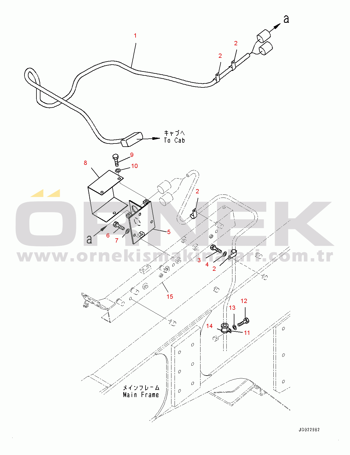Komatsu HD405-7 S/N 7594-UP Transmission Control (#7590-)