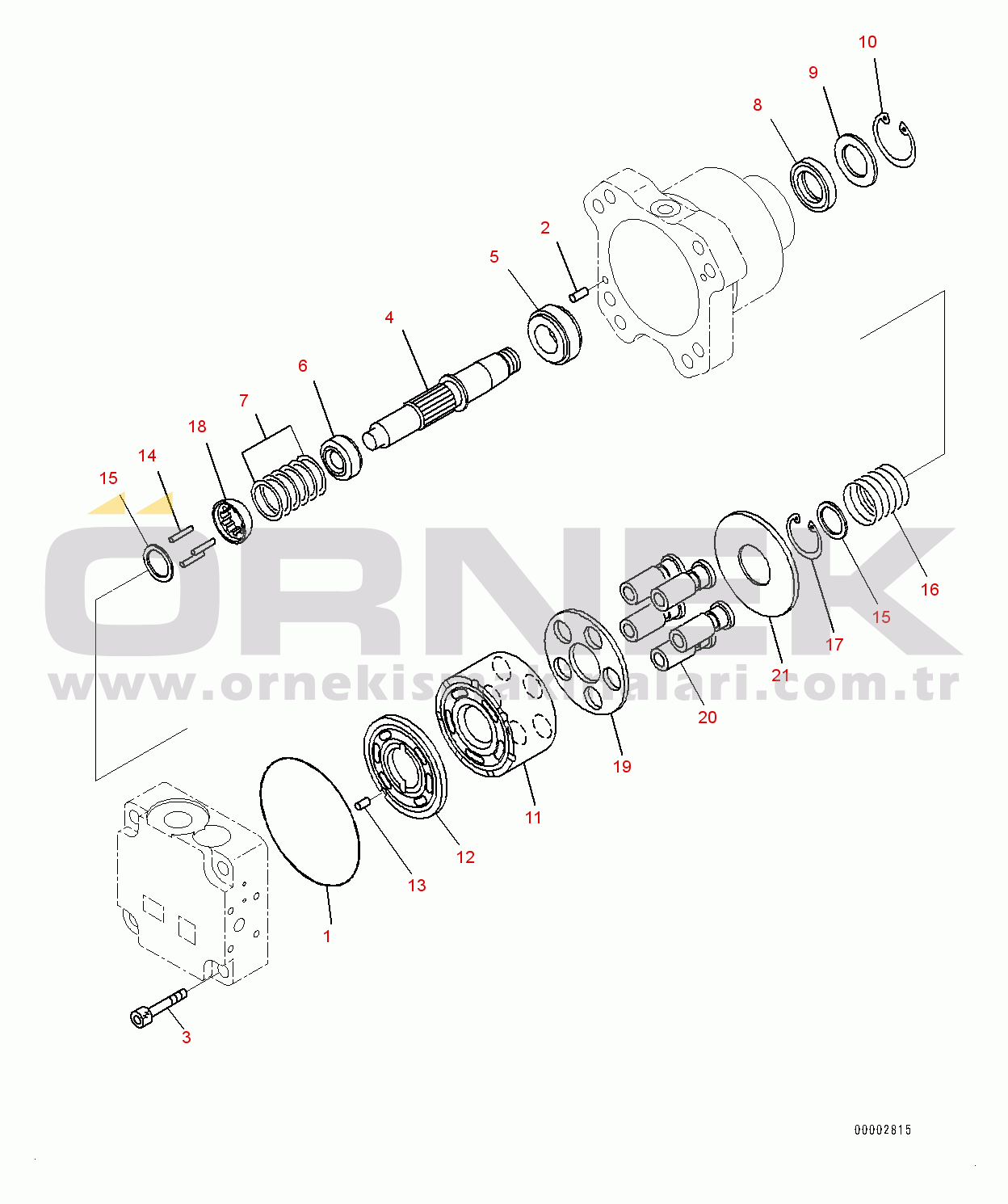 Komatsu WA470-6 S/N 90216-UP (For EU) Radiator, Fan Motor (#90216-)