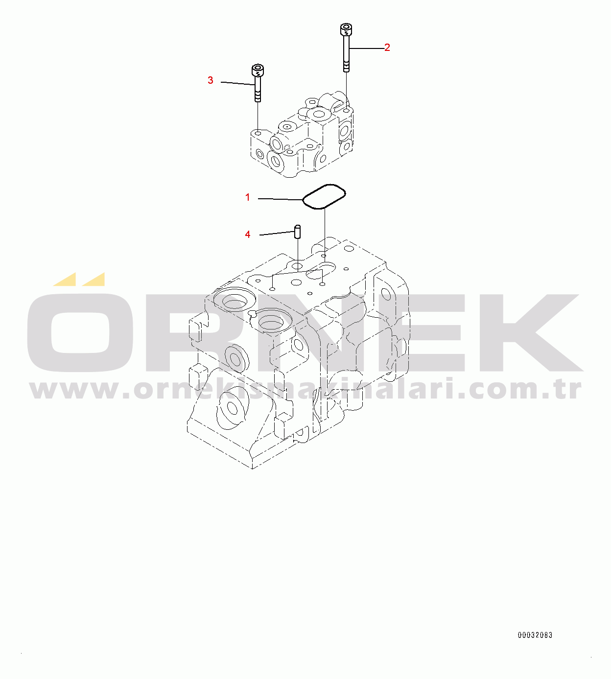 Komatsu WA480-6 S/N 90216-UP (For EU) Hydraulic Pump, Fan Pump (4/7) (#90216-)