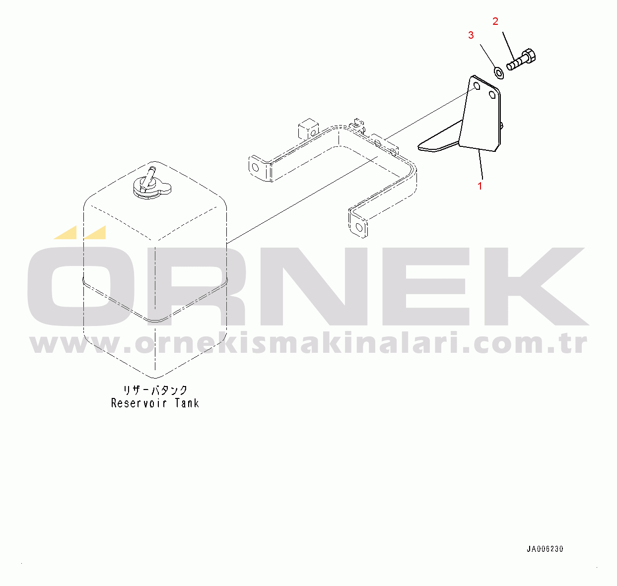 Komatsu D65EX-17 S/N 1001-UP Guard (#1001-)