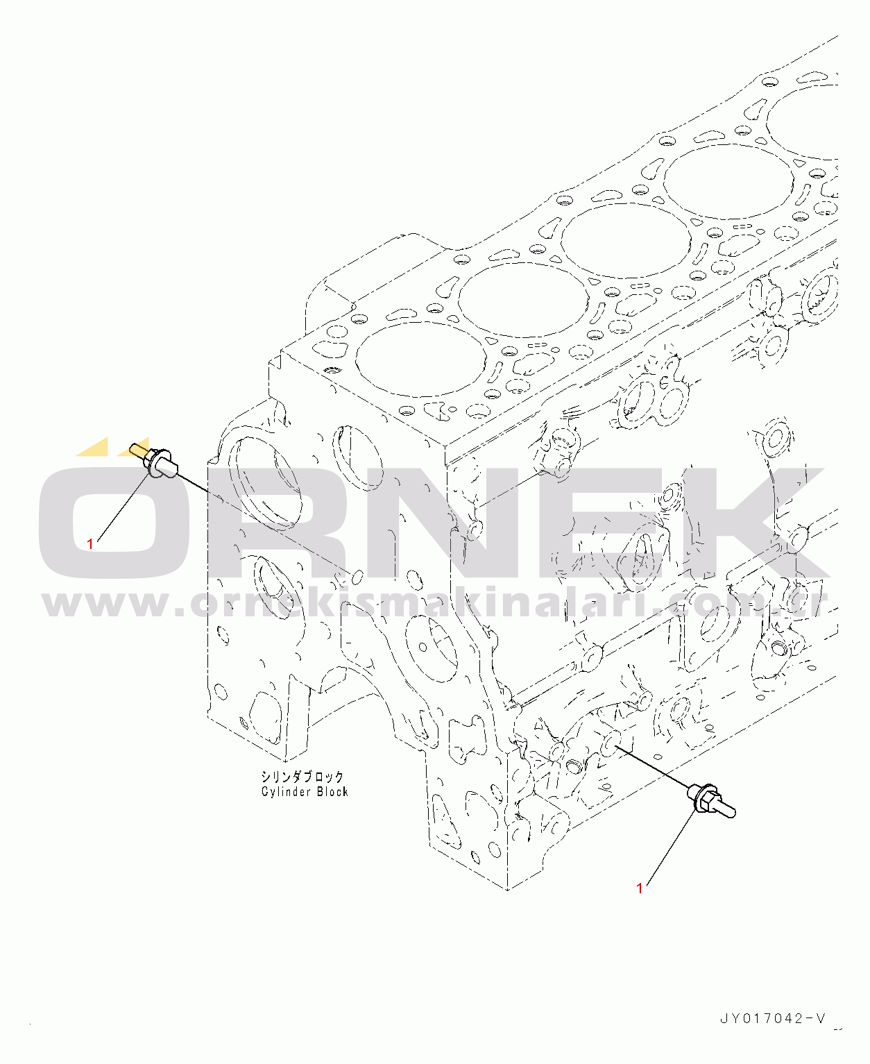 Komatsu SAA6D107E-2 S/N 26600164-UP (For PC210LC-10) Electrical Parts
