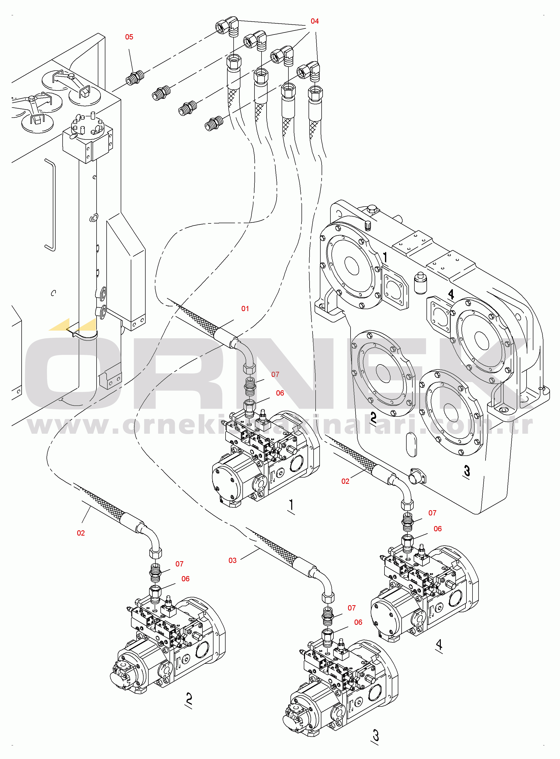 Komatsu PC4000-6 S/N 08219 Load Sensing (R)
