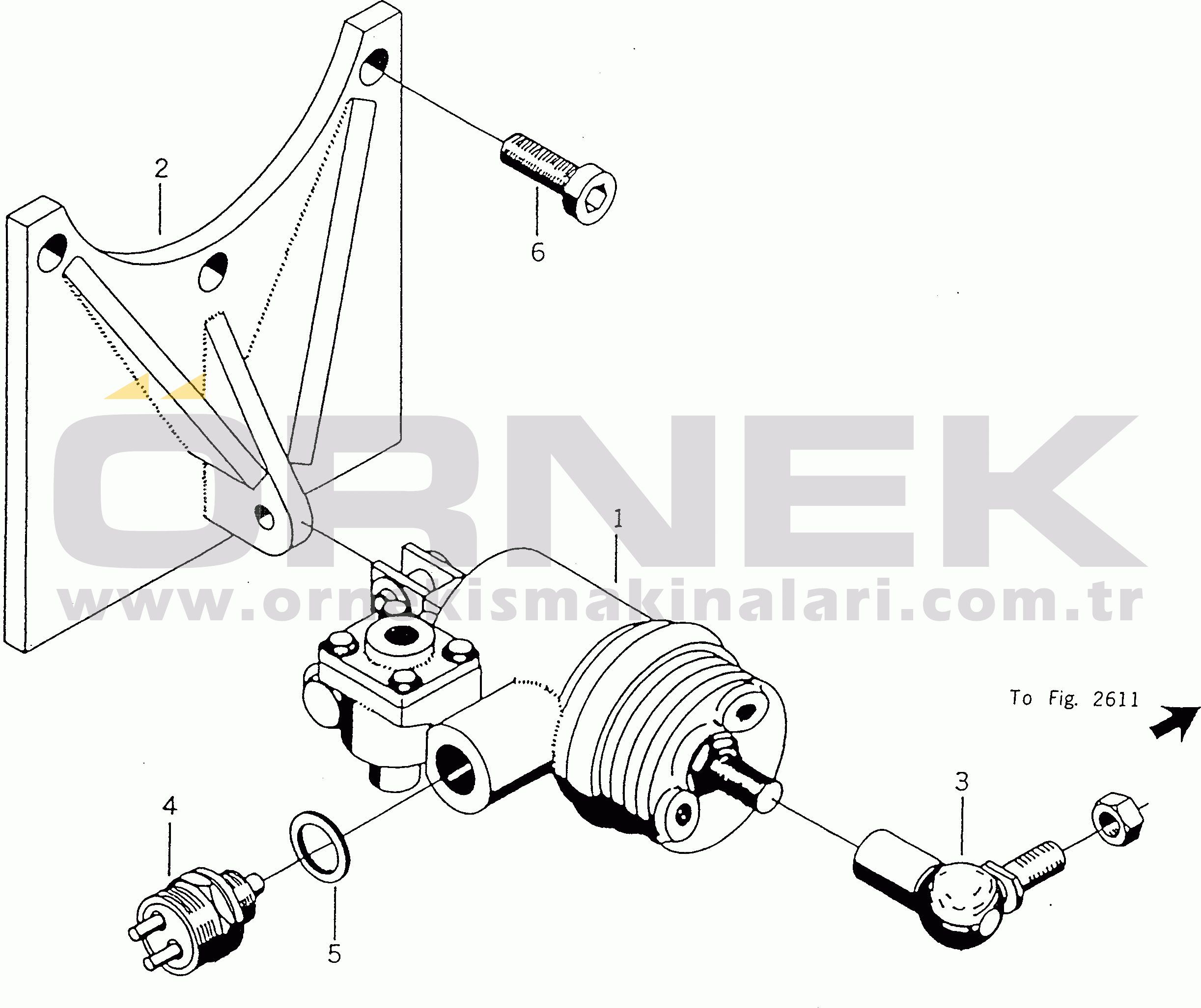 Komatsu HA270-1 S/N 65226-UP INTER AXLE DIFFERENTIAL LOCK CONTROLER (T/M NO.4644 026 201)(#65226-66999)