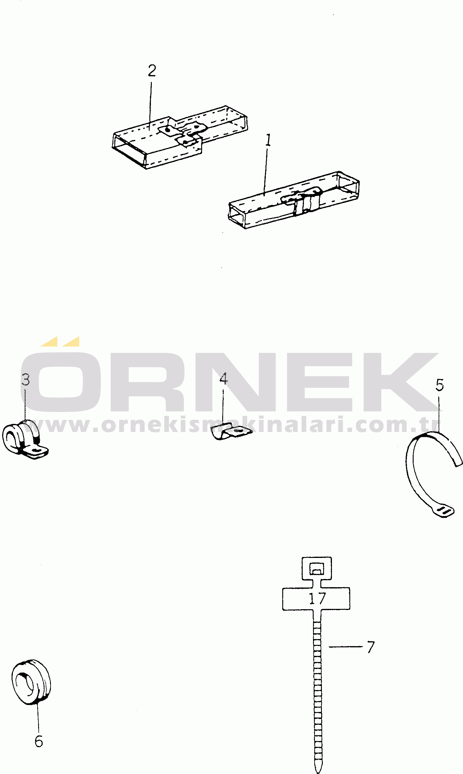 Komatsu HA270-1 S/N 65226-UP ELECTRICAL COMPONENTS (4/4)(#311001-)