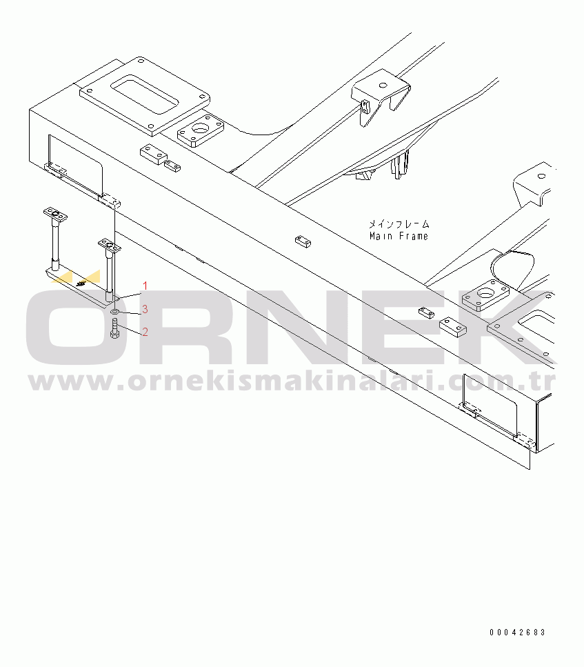 Komatsu HD325-7 S/N 7001-UP STEP