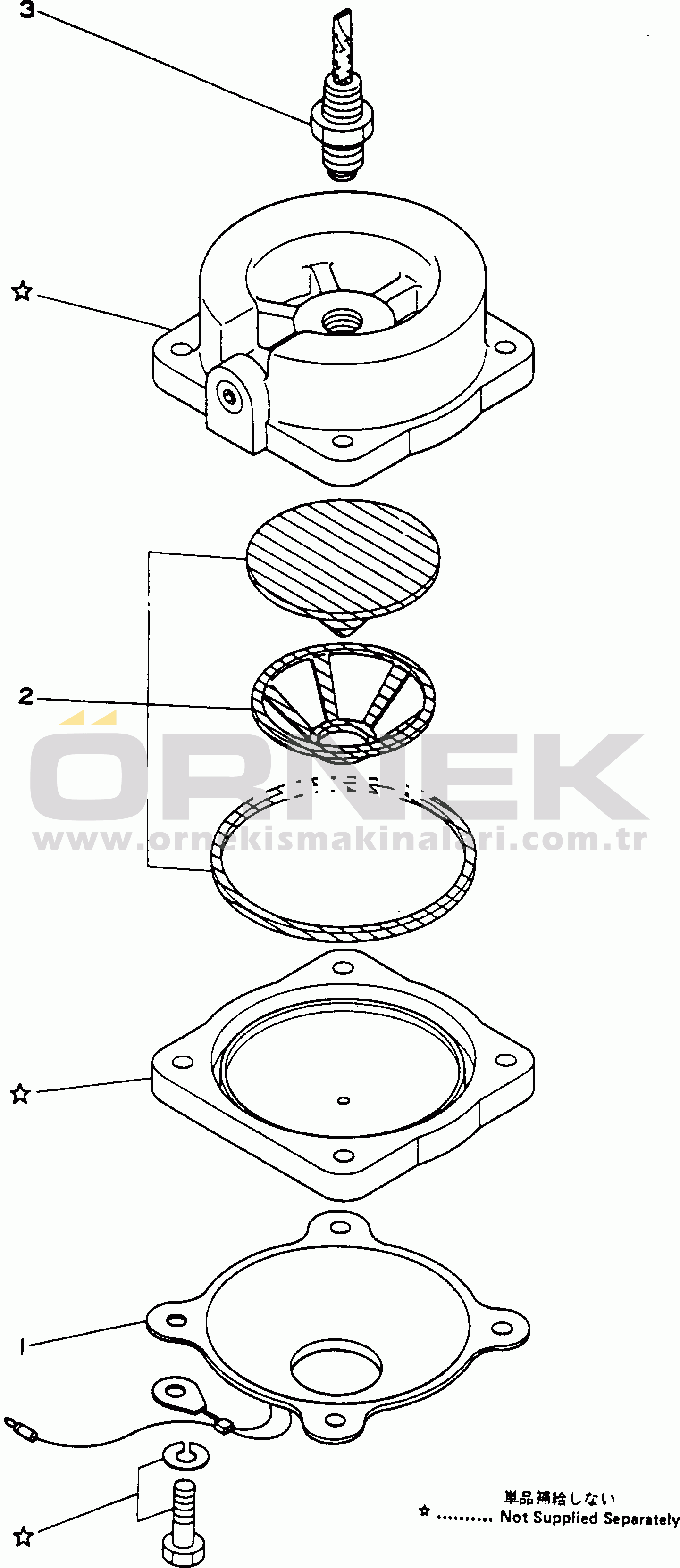 Komatsu HD780-1 S/N 1002-UP AUTO DRAIN VALVE