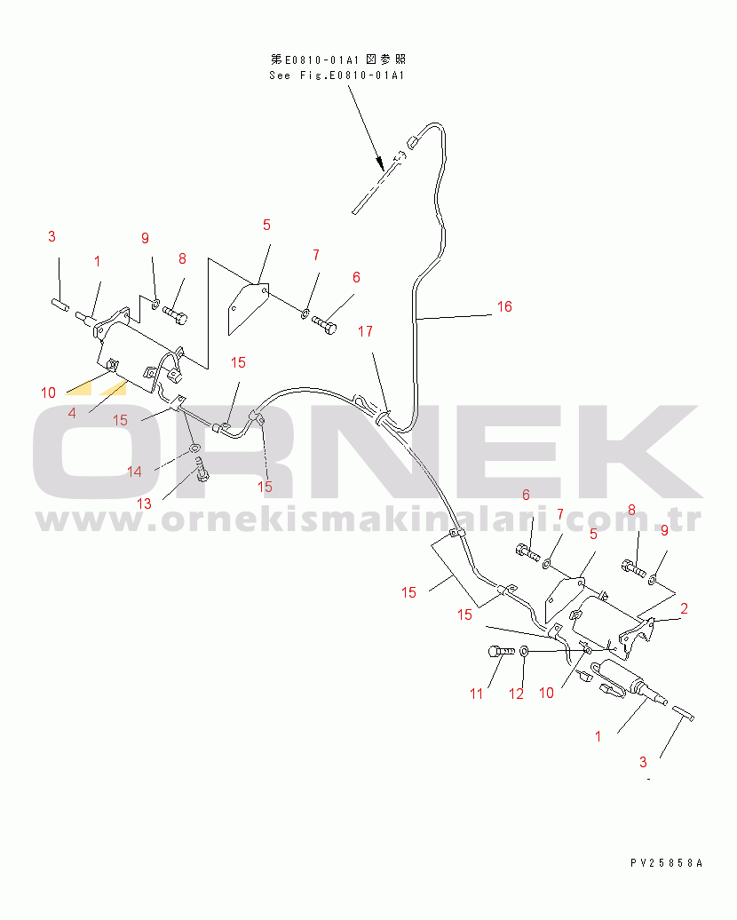Komatsu HD985-5 S/N 1021-UP REAR AXLE (RETARDER WEAR MONITOR)(#1054-)