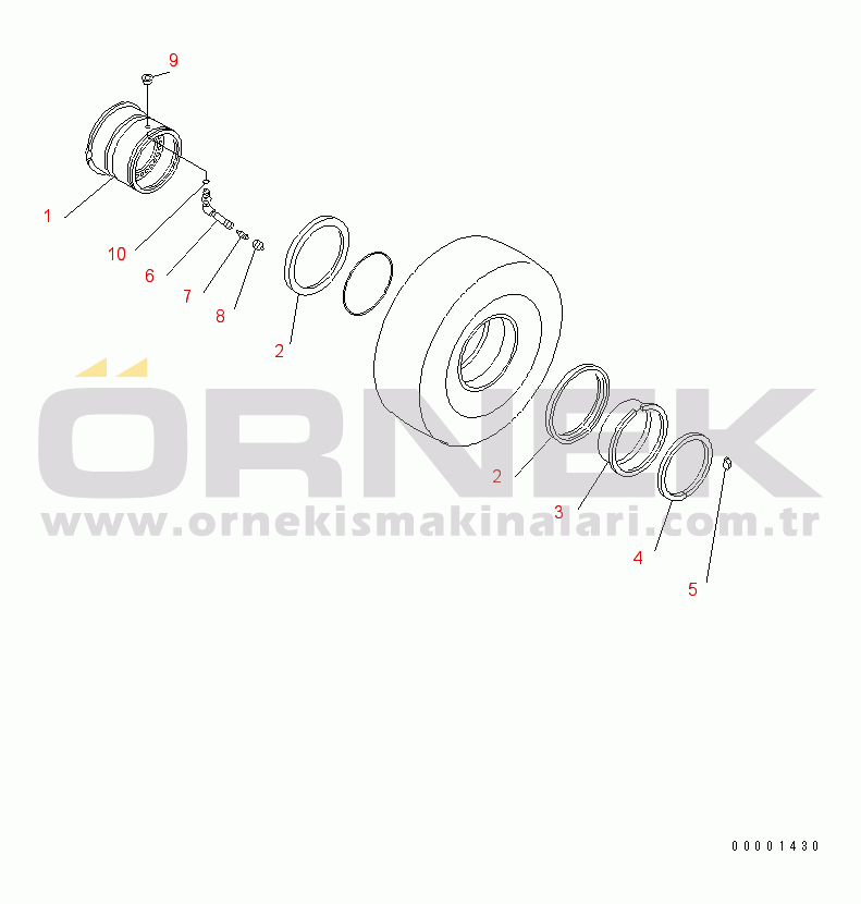 Komatsu HM350-1 S/N 1001-UP (-40cent. Spec.) RIM (26.5-R25) (-40ЯC SPEC.)