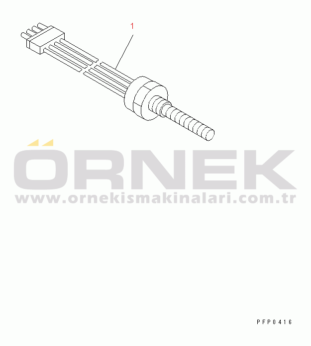 Komatsu MTA11 S/N 23555298-UP VOLTAGE SENSOR