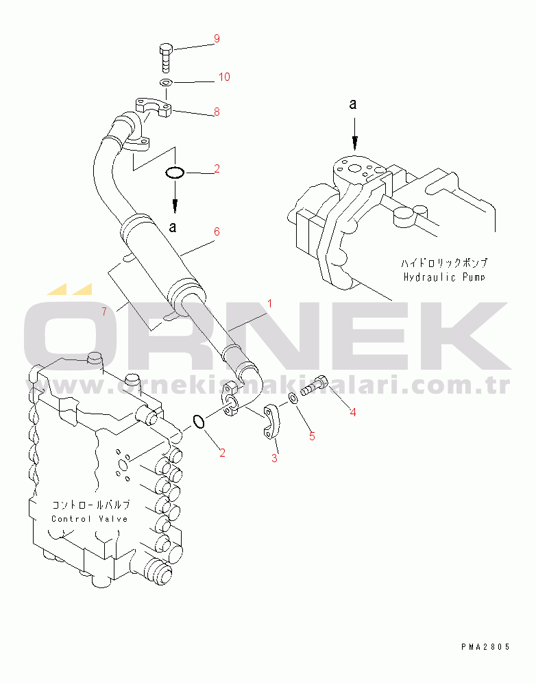 Komatsu PC120-6Z S/N 45001-UP DELIVERY LINE(#45001-56999)