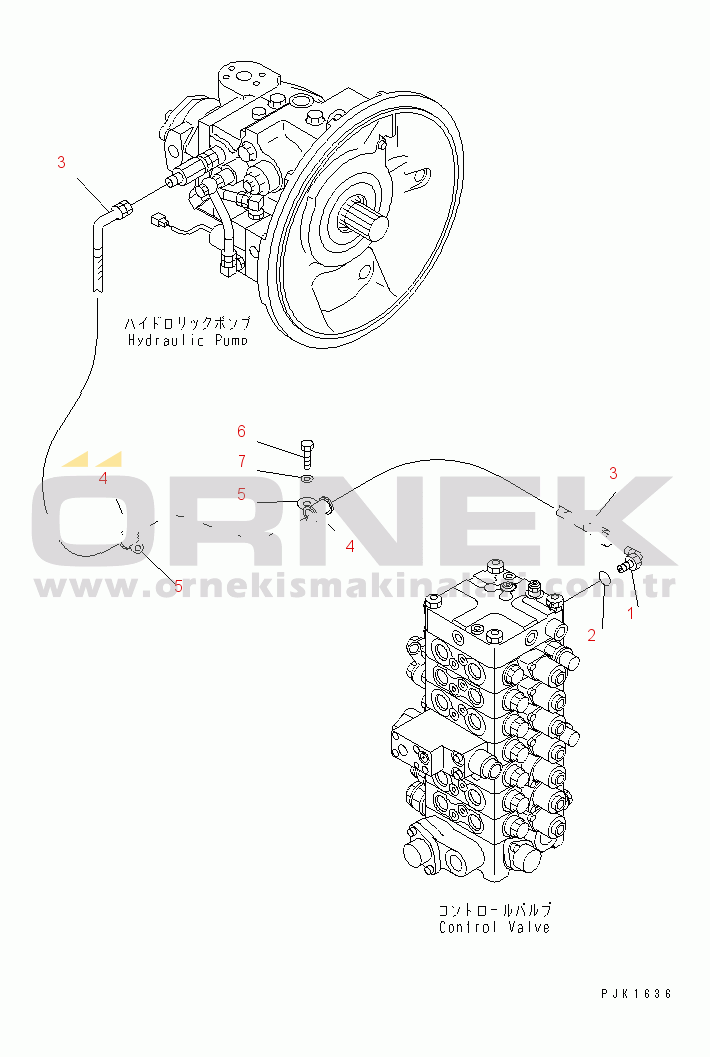 Komatsu PC120-6Z S/N 45001-UP L.S. LINE(#57000-59562)