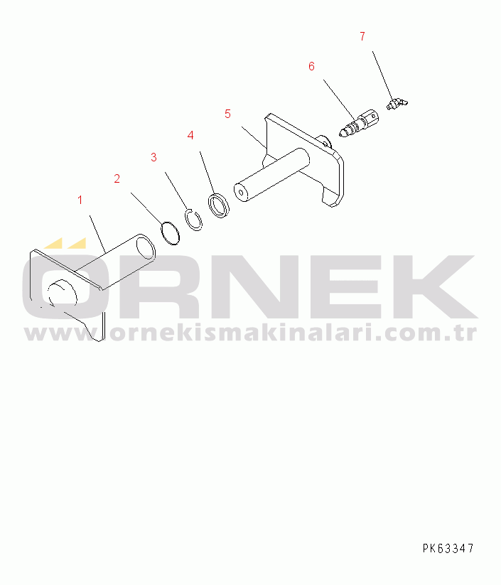 Komatsu PC15MR-1 S/N 10001-UP IDLER CUSHION (FOR RUBBER SHOE)