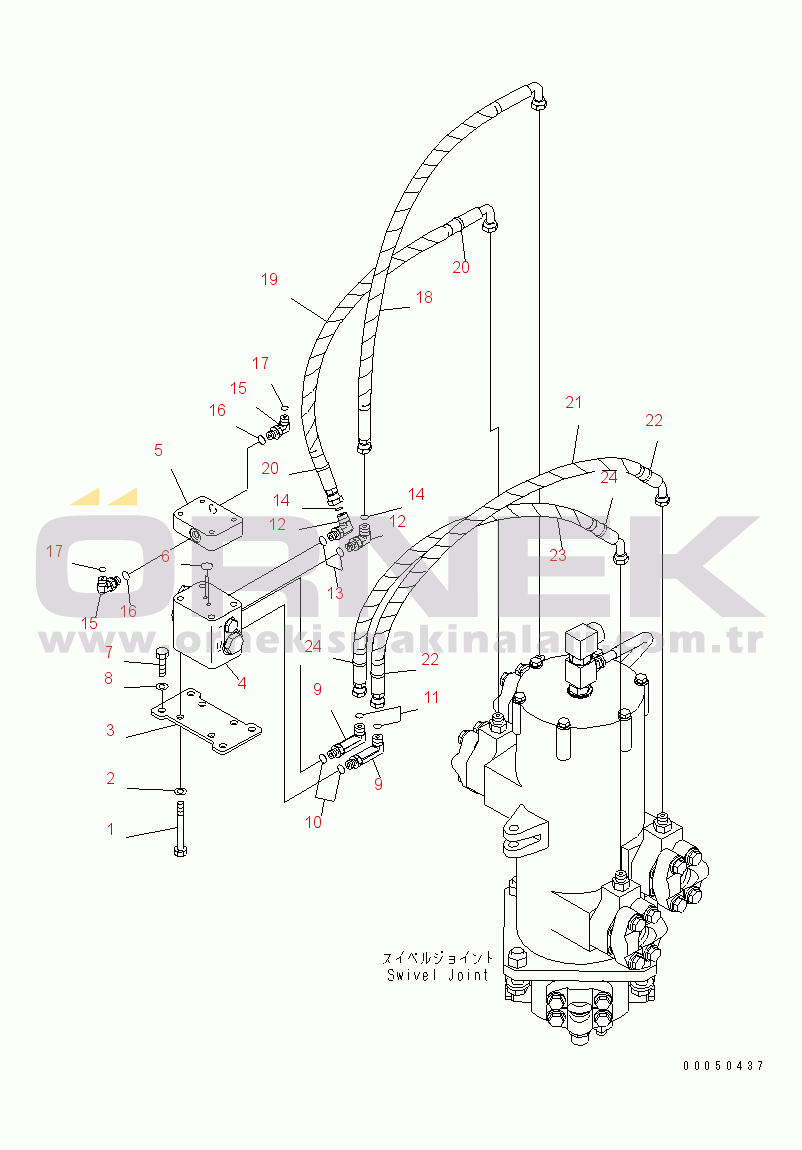 Komatsu PC2000-8 S/N 20001-20195 (-40C DEGREE) STRAIGHT TRAVEL LINES(#20001-)