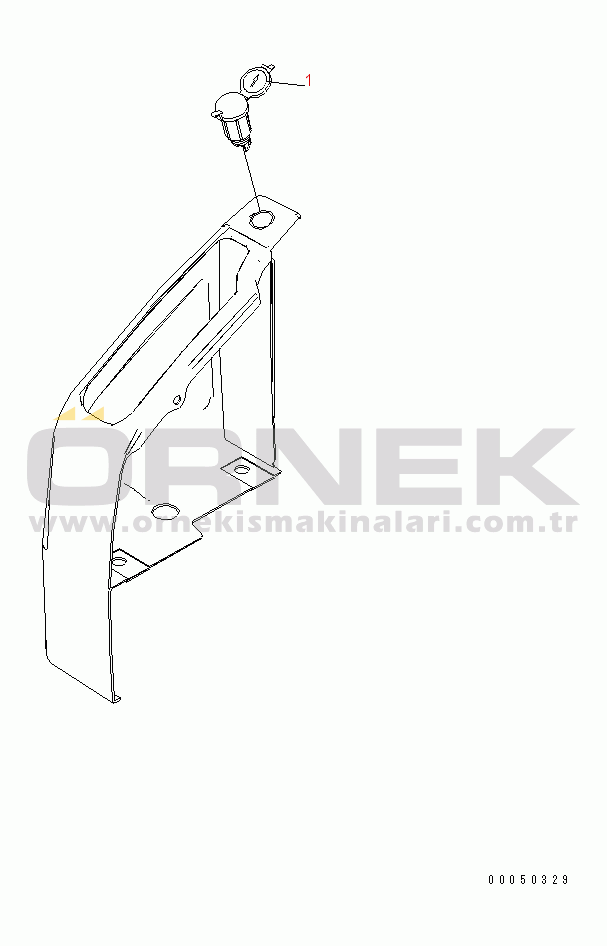 Komatsu PC200LC-8 S/N 310001-315645 PLATE (12V POWER SOURCE) (ENGLISH)(#310001-)