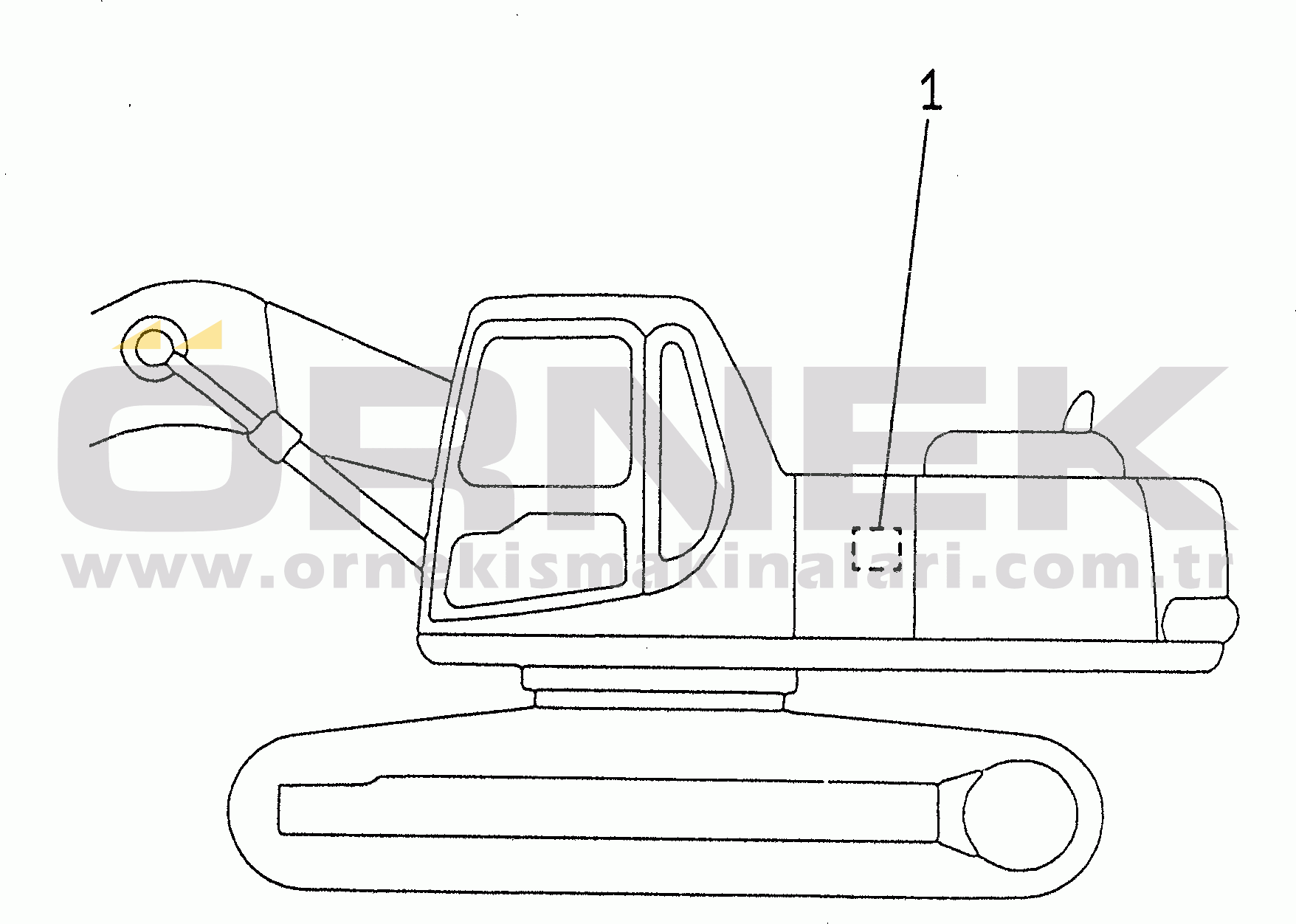 Komatsu PC210LC-6 S/N 30001-UP PLATE (AIR CLEANER¤ DOUBLE ELEMENT)