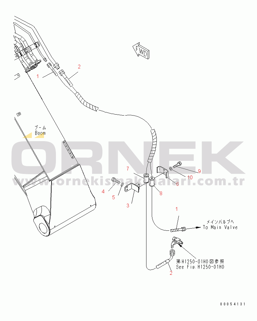 Komatsu PC228USLC-3E0 S/N 40001-UP (Katman 3) ARM AND BOOM BURST VALVE (ARM)(#40001-40004)