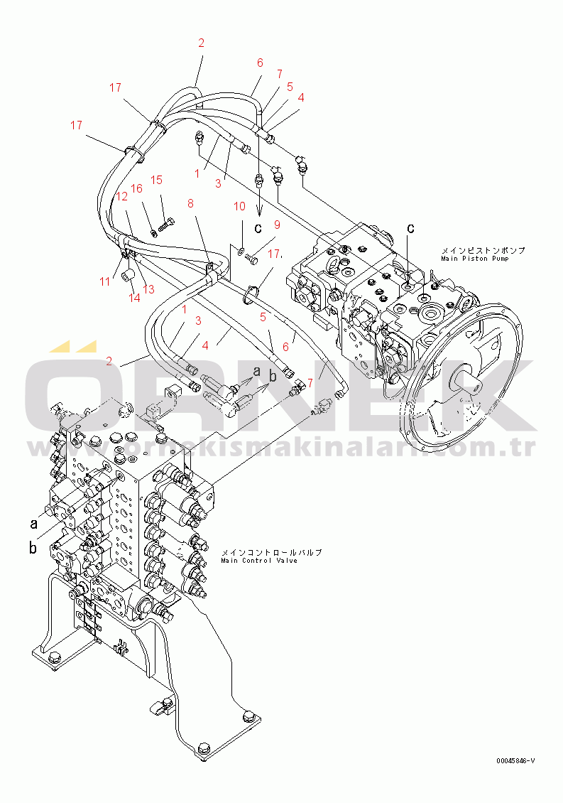 Komatsu PC270LC-8-W1 S/N 20001-UP LS LINES