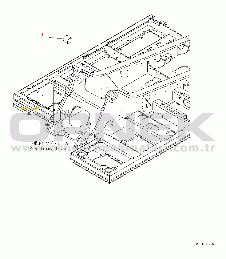 Komatsu PC300-7 S/N 40001-UP (Rops Cab / Forestry Stan. (For KAL)) EXPORT TOOL