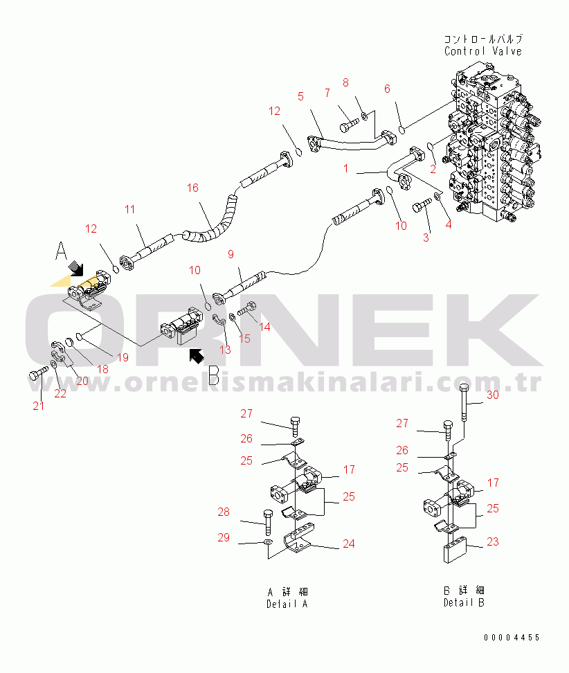 Komatsu PC300-7E0 S/N 50001-UP (ecot3) ATTACHMENT ADDITIONAL LINES (2 ACTUATOR)