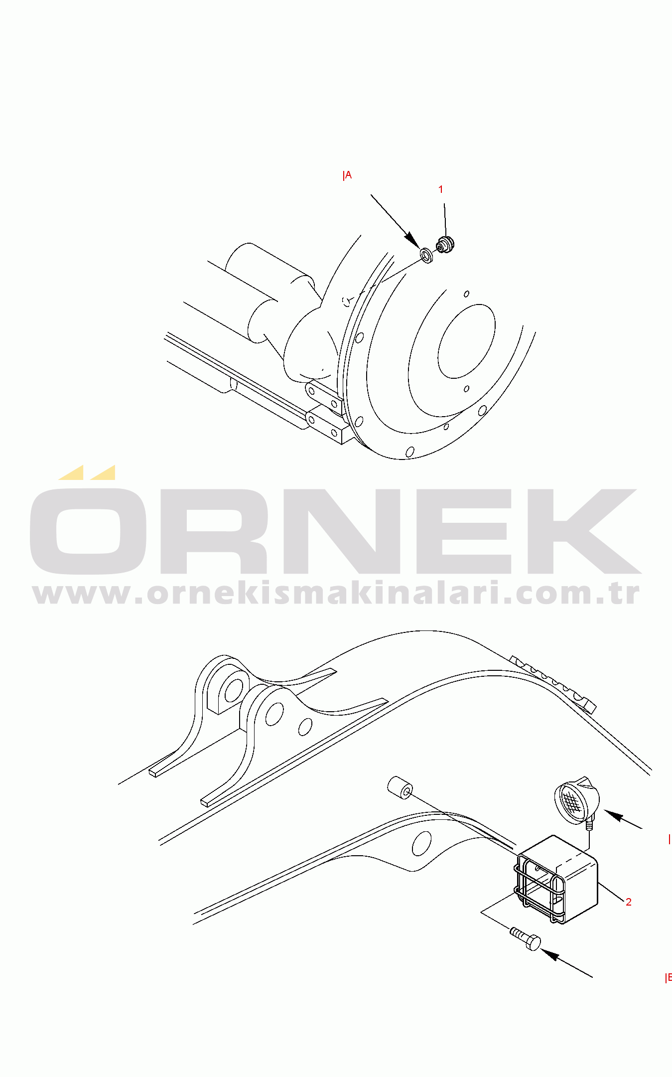 Komatsu PC35R-8 S/N F20932-UP ACCESSORIES (TBG VERSION)