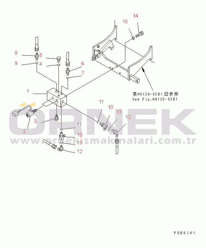 Komatsu PC400-6C S/N 30001-UP (-50cent. Spec.) SOLENOID VALVE(#30249-31999)