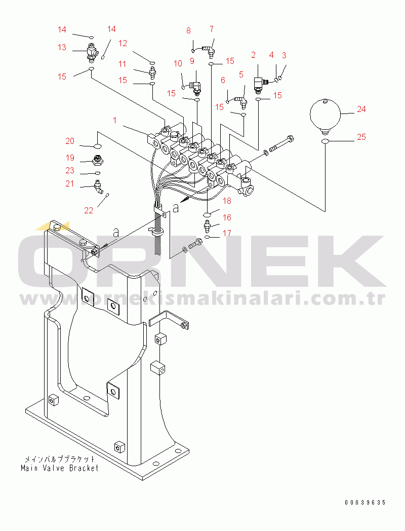 Komatsu PC400LC-7E0 S/N 60001-UP (ecot3, For EU) SOLENOID VALVE (VALVE)