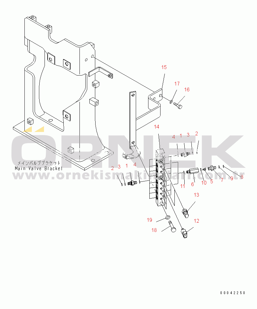 Komatsu PC400LC-7E0 S/N 60001-UP (ecot3, For EU) PRESSURE SWITCH