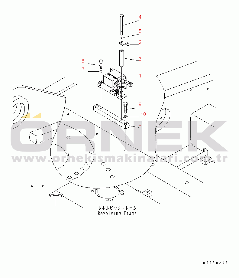 Komatsu PC450LC-8 S/N K50001-UP TRAVEL ALARM