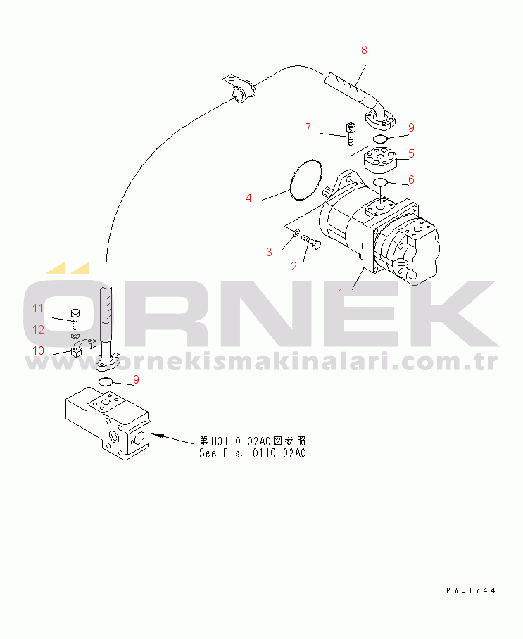 Komatsu PC600-6A S/N 10001-UP (Overseas Version) GEAR PUMP