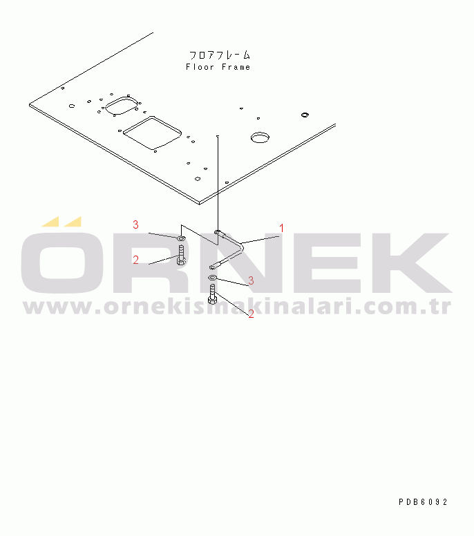Komatsu PC600LC-6A S/N 10001-UP (For Canada / -50cent. Stan.) WIRING (WIRE)(#11064-)