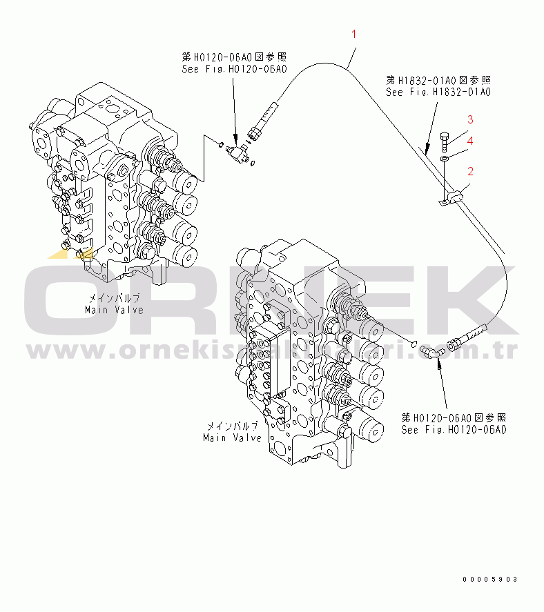 Komatsu PC750SE-7 S/N 20001-UP (Overseas Version) PPC HEAVY LIFT LINE