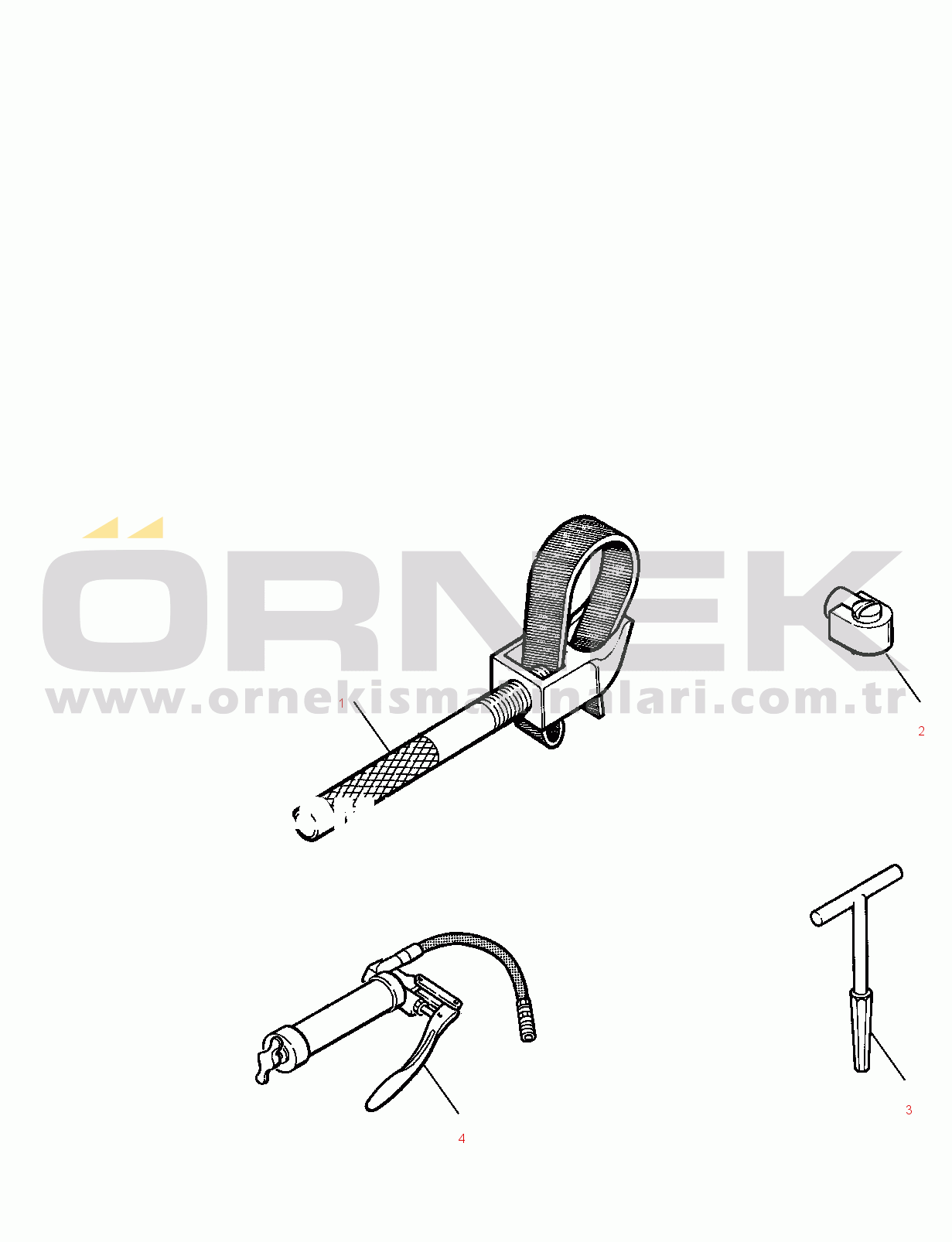 Komatsu PC75R-2 PC75R-2HD S/N 22E5210500-UP TOOLS