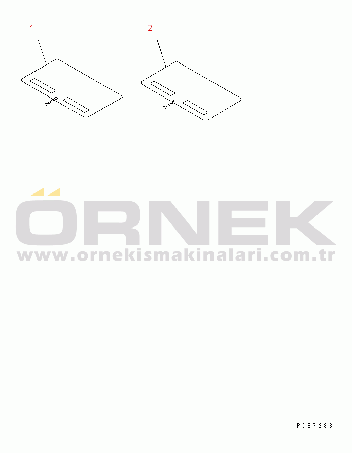 Komatsu PC800-8 S/N 50001-UP (ecot3) MARKS AND PLATES (TAG PLATE) (SPANISH)(#55001-)