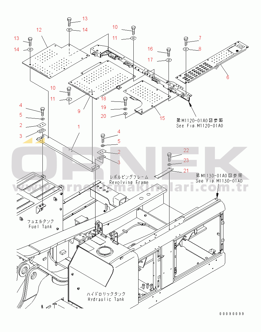 Komatsu PC850-8 S/N 50001-UP COVER (MACHINE CAB) (EU SPEC.)(#55197-)