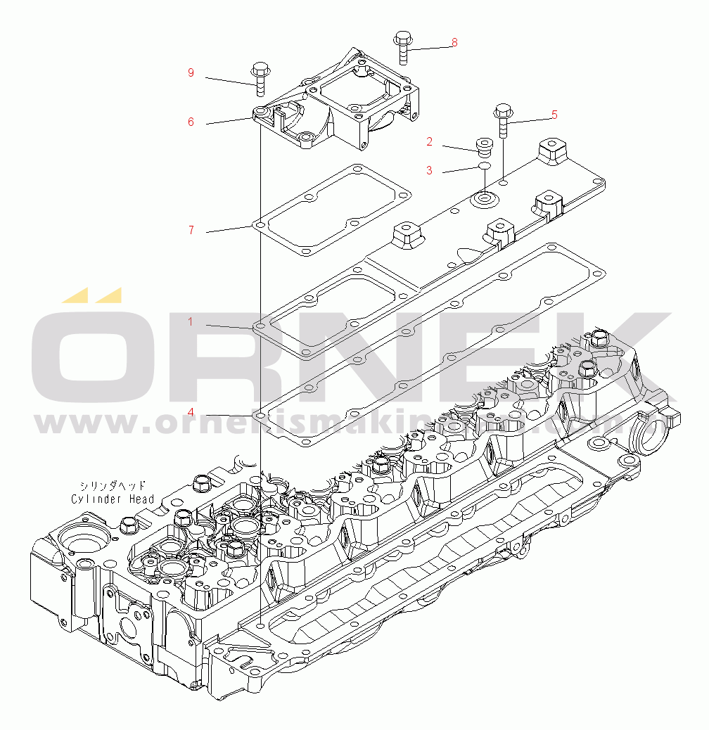 Komatsu PW180-7E0 S/N H55051-UP AIR INTAKE COVER