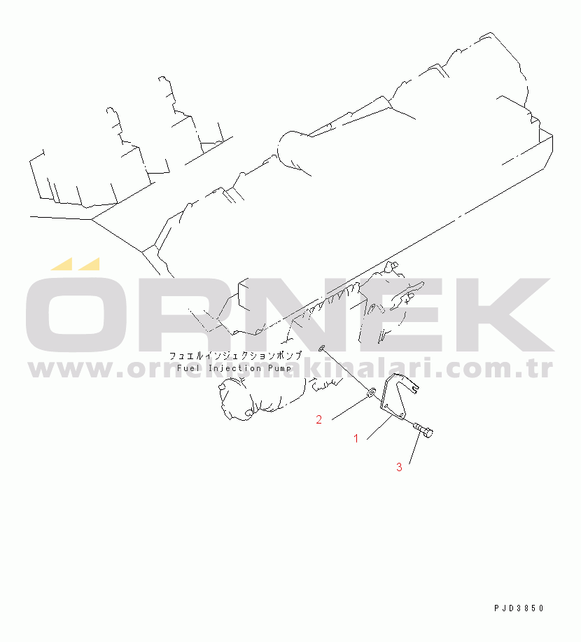 Komatsu SA12V140-1E-47 S/N 10001-UP STOP DEVICE(#10298-)