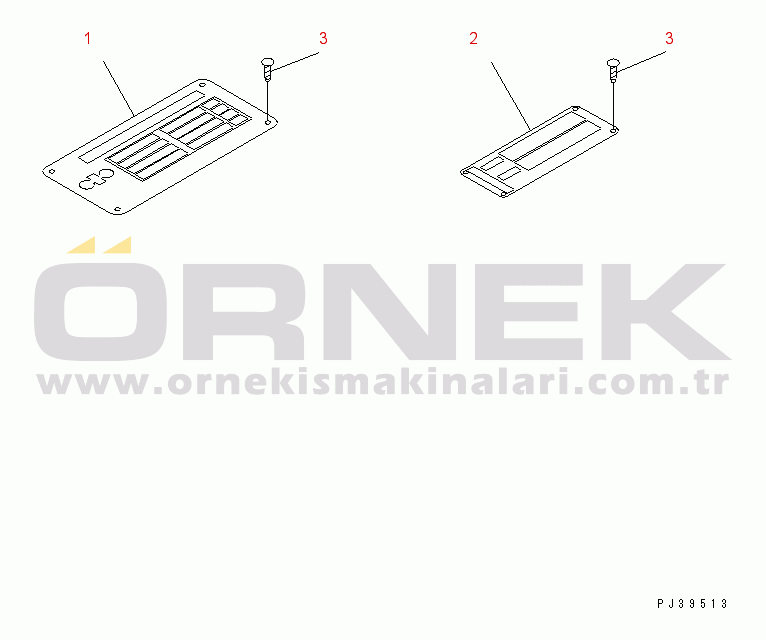 Komatsu SA6D108-1D S/N 15265-UP NAME PLATE