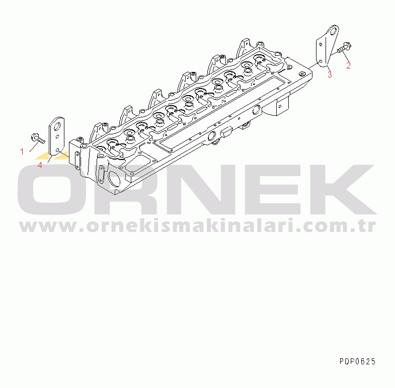Komatsu SA6D114-1AA S/N 21271827-UP LIFTING HANGER
