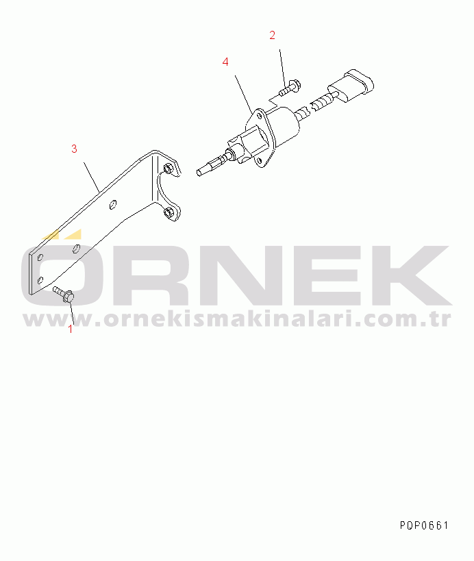 Komatsu SA6D114-1AA S/N 21271827-UP SOLENOIDE