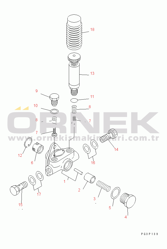 Komatsu SA6D170-B-1D S/N 11452-UP FUEL INJECTION PUMP (FEED PUMP)