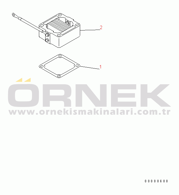 Komatsu SAA6D102E-2LL S/N .-UP AIR INTAKE HEATER