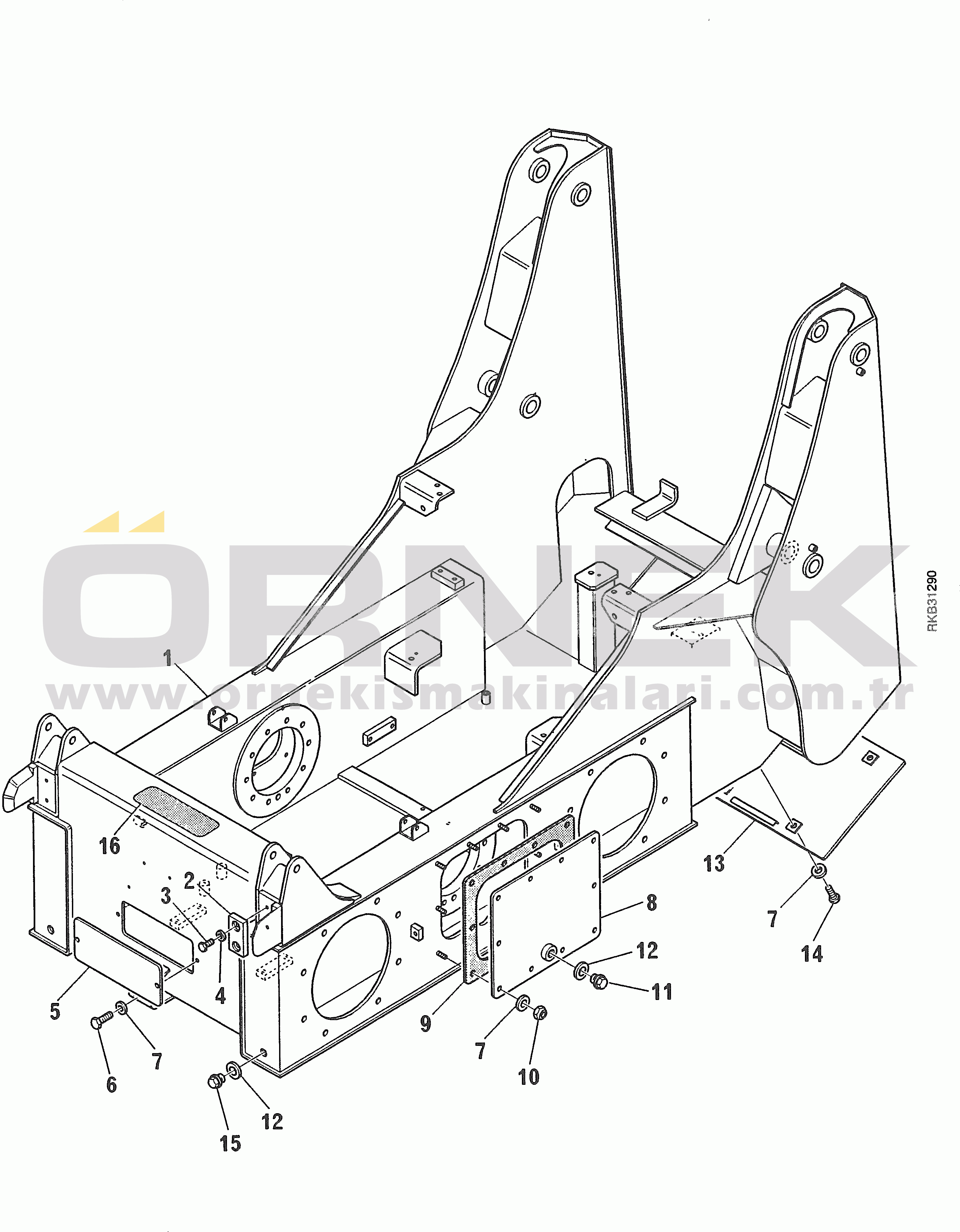 Komatsu SK714-5 S/N AF00004-UP FRAME