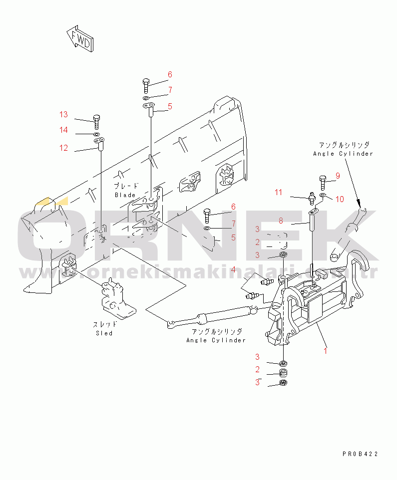 Komatsu WA100M-3-CB S/N 10001-UP P.A.P.(CARRIER) (WITH MULTI COPLER)