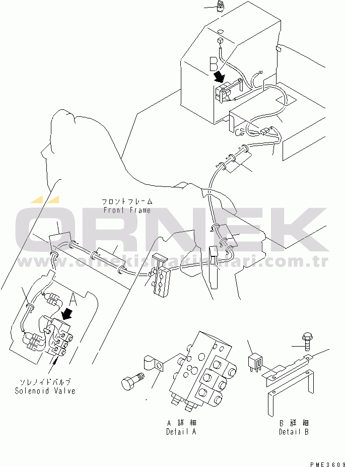 Komatsu WA120-3 S/N 53001-UP (Komatsu Hanomag İçin (Almanya)) ELECTRICAL SYSTEM (E.C.S.S. LINE)